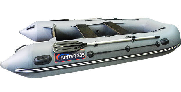 Хантер 335 слань+киль (лодка пвх) - вид 1 миниатюра