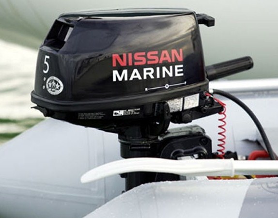 Недорогой лодочный мотор Nissan Marine 5