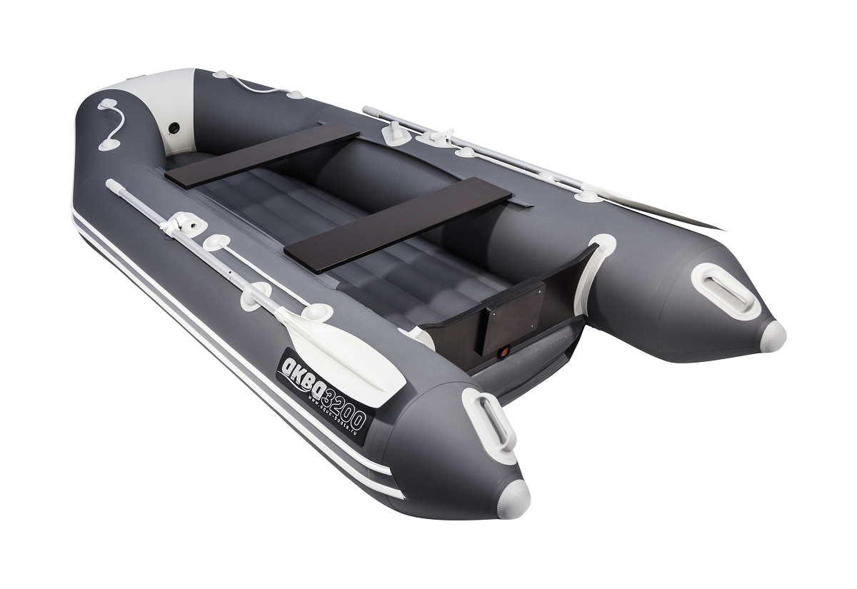 Аква-3200 НДНД + PARSUN T 5.8 BMS (комплект лодка + мотор) - вид 1 миниатюра