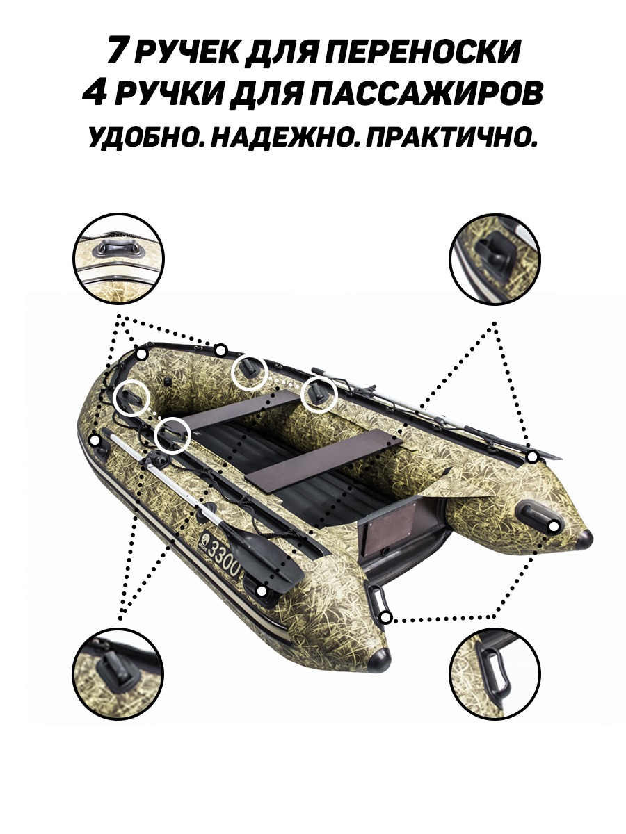 Апаче-3300 НДНД камуфляж (лодка пвх под мотор НДНД) - купить в Москве за 98  730 р. с доставкой от официального дилера Lodki-Lodki.ru