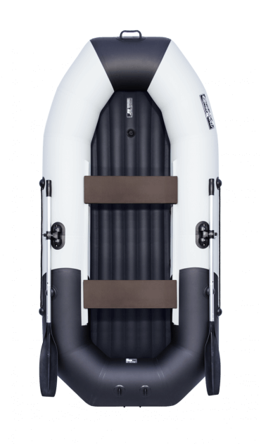 Таймень N 270 НД серый-черный надувное дно (лодка пвх) - вид 5 миниатюра