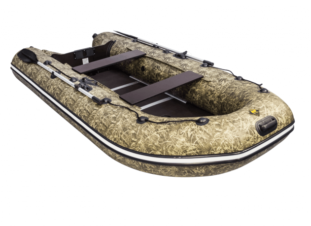Ривьера 3400 СК Компакт камуфляж слань+киль (лодка ПВХ под мотор) - вид 3 миниатюра