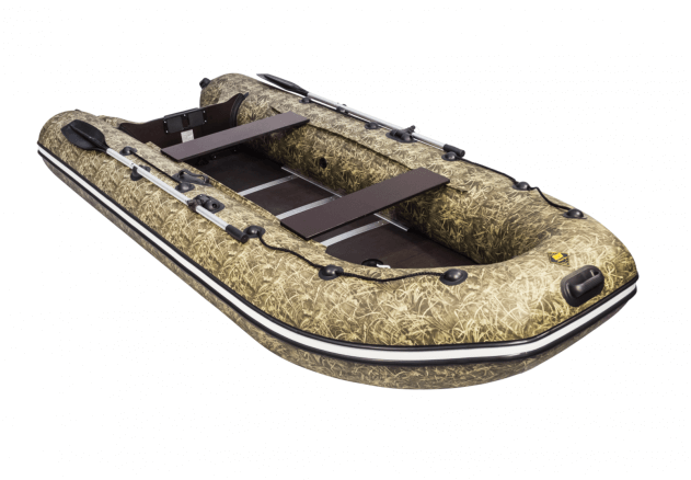 Ривьера 3600 СК Компакт камуфляж + KAMISU T 5 BMS (комплект лодка + мотор) - вид 6 миниатюра
