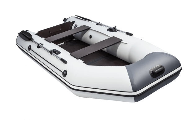 Аква-2900 СКК СЕРЫЙ/ГРАФИТ слань-книжка киль + PARSUN T 2.6 BMS (комплект лодка + мотор) - вид 5 миниатюра