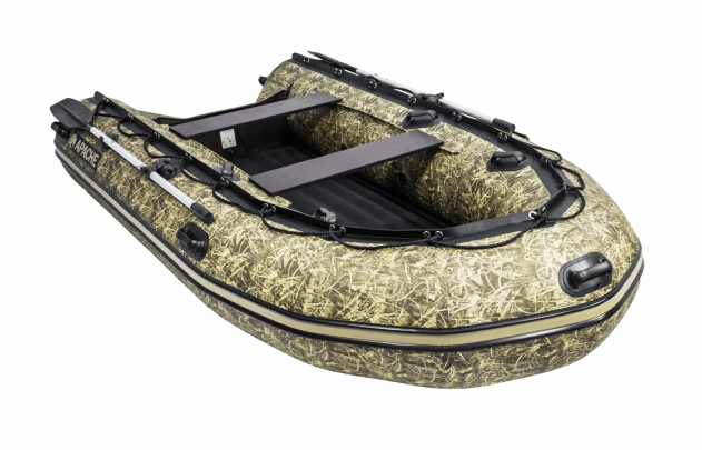 Апаче-3300 НДНД камуфляж (лодка пвх под мотор НДНД) - вид 3 миниатюра