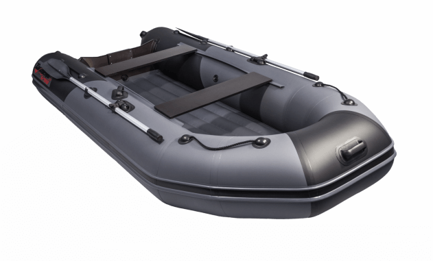 Таймень NX 3200 НДНД (лодка ПВХ под мотор) графит-черный - вид 3 миниатюра
