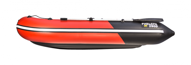 Ривьера-2900 НДНД красная (лодка ПВХ под мотор) - вид 13 миниатюра