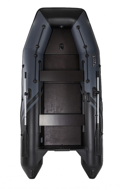 Броня-320 СК графит-черный + BST 40 L (комплект лодка + электромотор) - вид 24 миниатюра
