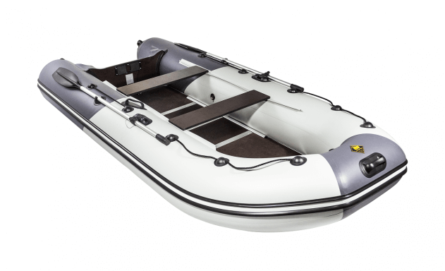 Ривьера 3600 СК компакт серый/графит (лодка ПВХ под мотор) - вид 3 миниатюра