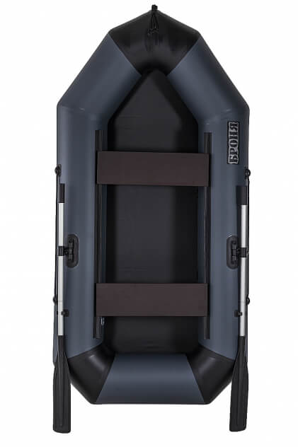 Броня-240 графит-черный (лодка ПВХ с усилением) - вид 9 миниатюра