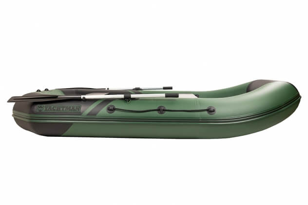 YACHTMAN-280 (Яхтман) зеленый-черный (лодка ПВХ с усилением) - вид 7 миниатюра