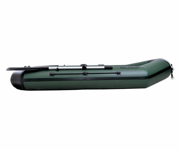 Броня-260 M зеленый-черный (лодка ПВХ с усилением) - вид 9 миниатюра
