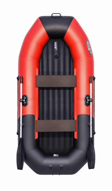 Таймень N 270 НД красный-черный надувное дно (лодка пвх) - вид 5 миниатюра