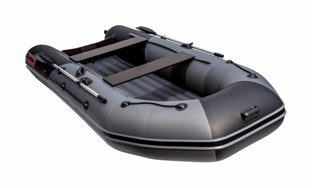 Таймень NX 4000 НДНД PRO графит + BST 55 L (комплект лодка + электромотор) - вид 5 миниатюра
