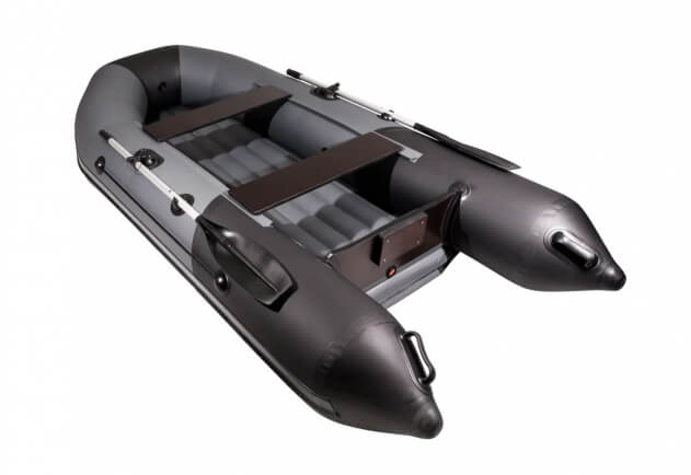 Таймень NX 2900 НДНД графит-черный + PARSUN T 3.6 BMS (комплект лодка + мотор) - вид 1 миниатюра