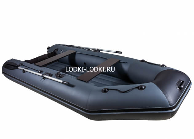 Аква 3400 НДНД графит-черный (Лодка ПВХ под мотор НДНД) - вид 3 миниатюра
