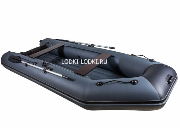 Аква 3600 НДНД графит-черный (Лодка ПВХ под мотор) - вид 3 миниатюра