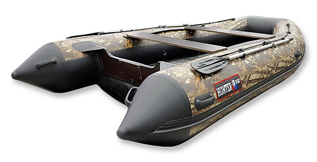Хантер 360 А камуфляж (Лодка ПВХ под мотор НДНД) - вид 3 миниатюра