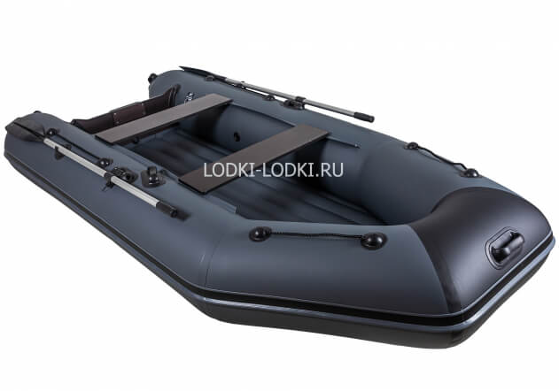 Аква-3200 НДНД графит-черный (Лодка ПВХ под мотор) - вид 3 миниатюра