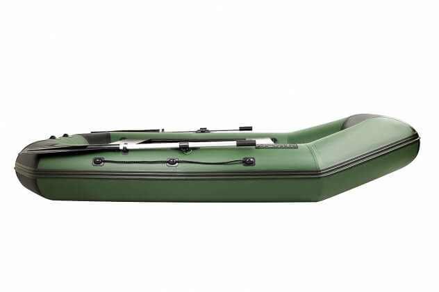 Броня-280 М зеленый-черный (лодка ПВХ с усилением) - вид 7 миниатюра
