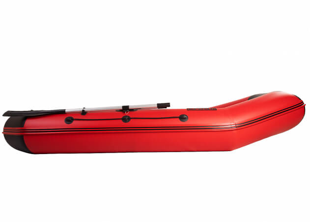 Броня-300 М красный-черный (лодка ПВХ с усилением) - вид 7 миниатюра