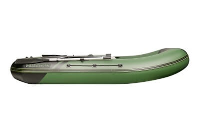 YACHTMAN-300 М (Яхтман) зеленый-черный (лодка ПВХ с усилением) - вид 6 миниатюра