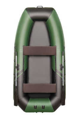 YACHTMAN-300 М (Яхтман) зеленый-черный (лодка ПВХ с усилением) - вид 12 миниатюра