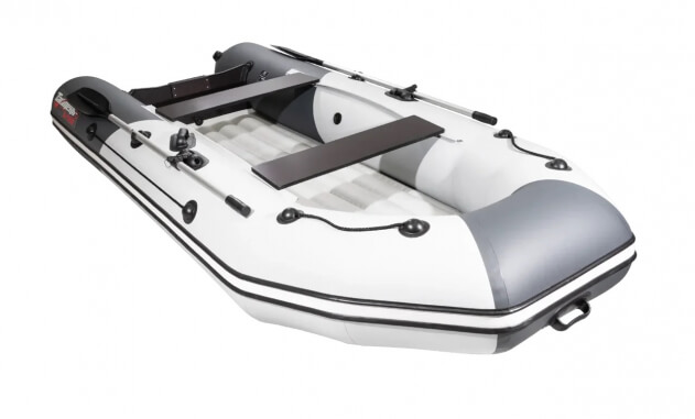 Таймень NX 3200 НДНД серый-графит (лодка ПВХ под мотор) - вид 3 миниатюра