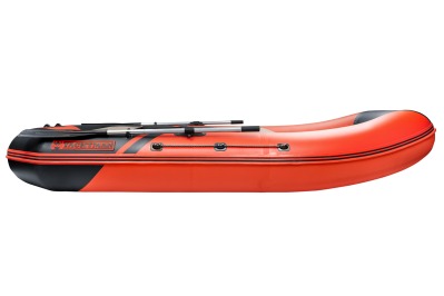 YACHTMAN-300 М (Яхтман) красный-черный (лодка ПВХ с усилением) - вид 4 миниатюра