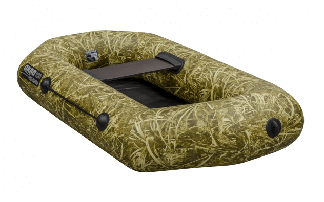Аква-оптима 190 с гребками (лодка ПВХ) камыш - вид 3 миниатюра