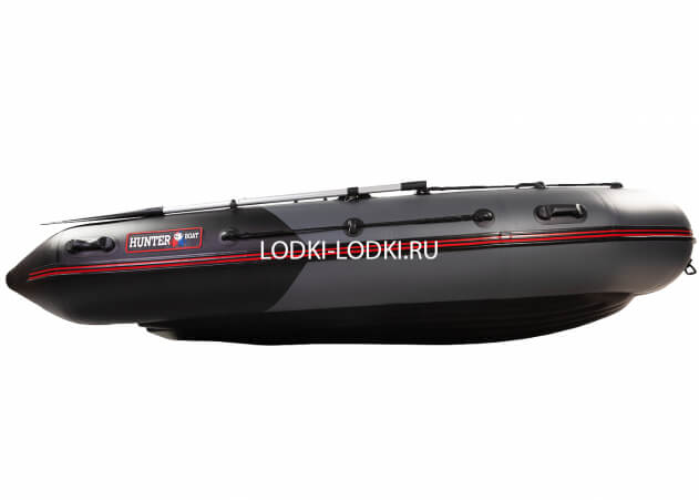 Хантер 350 ПРО графит-черный (Лодка ПВХ под мотор НДНД) - вид 4 миниатюра