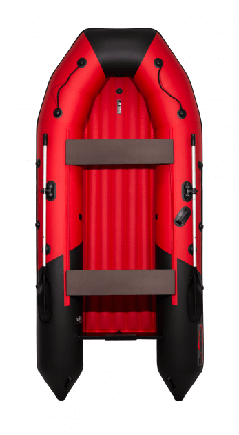 Таймень NX 3600 НДНД PRO красный-черный + KAMISU T 5 BMS (комплект лодка + мотор) - вид 10 миниатюра