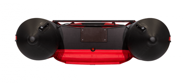 Таймень NX 3600 НДНД PRO красный-черный (Лодка ПВХ под мотор) - вид 11 миниатюра