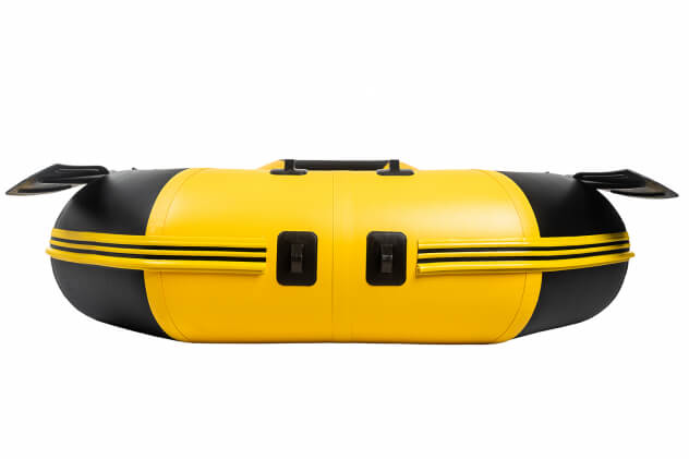 YACHTMAN-280 (Яхтман) желтый-черный (лодка ПВХ с усилением) - вид 13 миниатюра