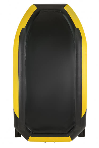 YACHTMAN-260 М (Яхтман) желтый-черный (лодка ПВХ с усилением) - вид 15 миниатюра