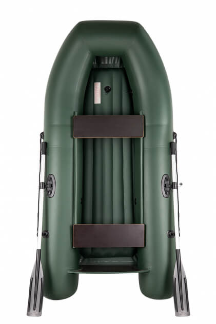 ПЛЁС Камыш 2500 T НД зеленый (лодка ПВХ под мотор с надувным дном) - вид 9 миниатюра