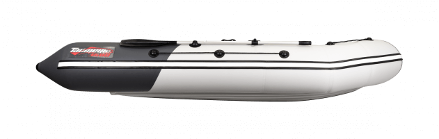 Таймень NX 3600 НДНД PRO светло-серый/графит (Лодка ПВХ под мотор) - вид 13 миниатюра