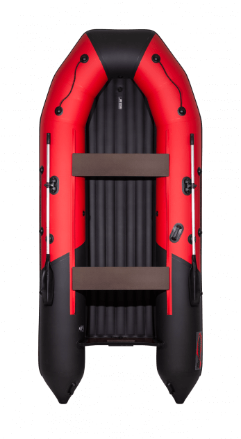 Таймень NX 4000 НДНД PRO красный/черный + KAMISU T 9.9 BMS (комплект лодка + мотор) - вид 9 миниатюра
