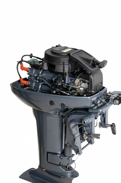 Лодочный мотор KAMISU T 9.9 PRO BMS (2-х тактный) - вид 9 миниатюра