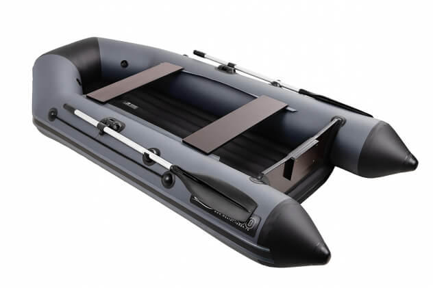 Аква 2800 НДНД графит-чёрная + PARSUN T 3.6 BMS (комплект лодка + мотор) - вид 3 миниатюра