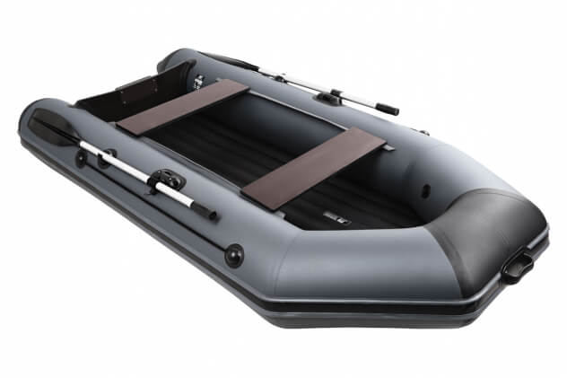Аква 2800 НДНД графит-чёрная + PARSUN T 3.6 BMS (комплект лодка + мотор) - вид 5 миниатюра