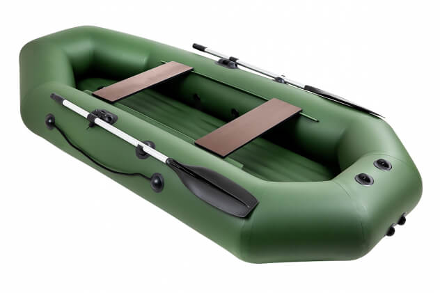 Аква-мастер 280 НД - надувное дно, зеленый (Надувная Лодка ПВХ)