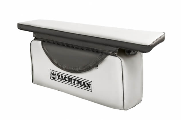 Накладки на банки комплект 91х25 Yachtman белый-черный - вид 1 миниатюра