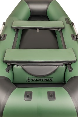 Накладки на банки комплект 98х25 Yachtman зеленый-черный - вид 9 миниатюра