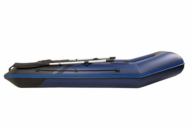 Броня-280 СК слань+киль синий-черный (лодка ПВХ под мотор с усилением) - вид 8 миниатюра