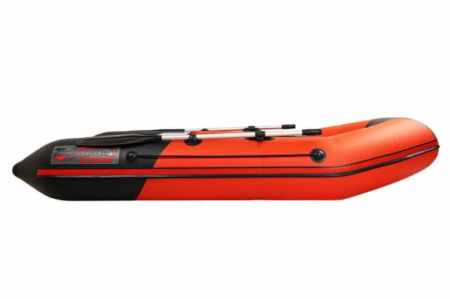 Таймень NX 2800 НДНД красный-черный + BST 36 L (комплект лодка + электромотор) - вид 25 миниатюра