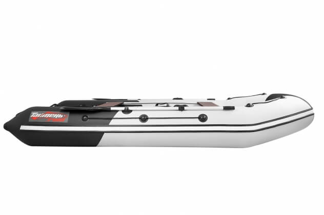 Таймень NX 3400 НДНД PRO серый-черный (Лодка ПВХ под мотор) - вид 13 миниатюра