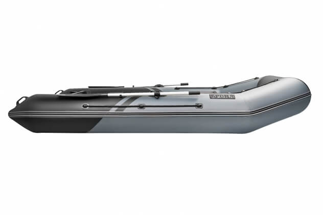 Броня-340 СК слань+киль графит-черный (Лодка ПВХ под мотор с усилением) - вид 8 миниатюра