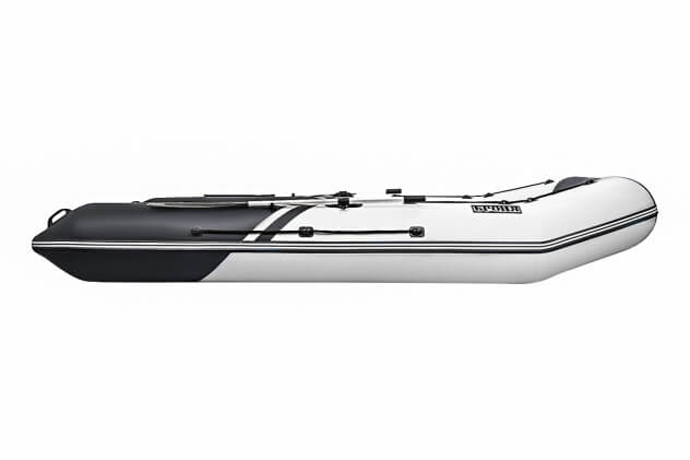 Броня-360 СК белый-черный + PARSUN T 9.9 (15) BMS (комплект лодка + мотор) - вид 16 миниатюра