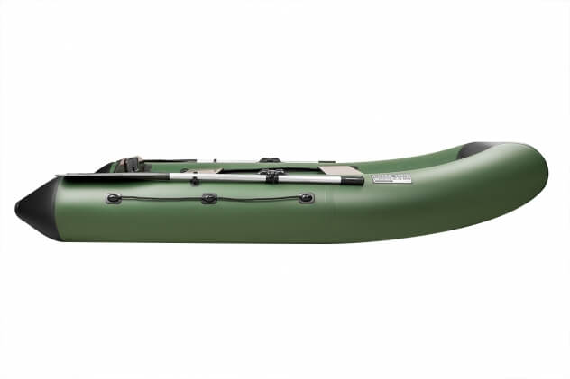 Поход-280TК слань+киль зеленый (лодка ПВХ под мотор) - вид 6 миниатюра